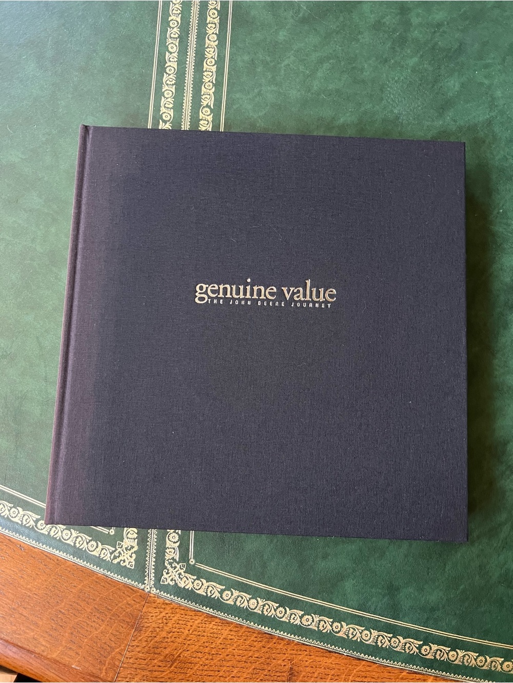 Hardcover Book Genuine Value: The John Deere Journey by John Gerstner